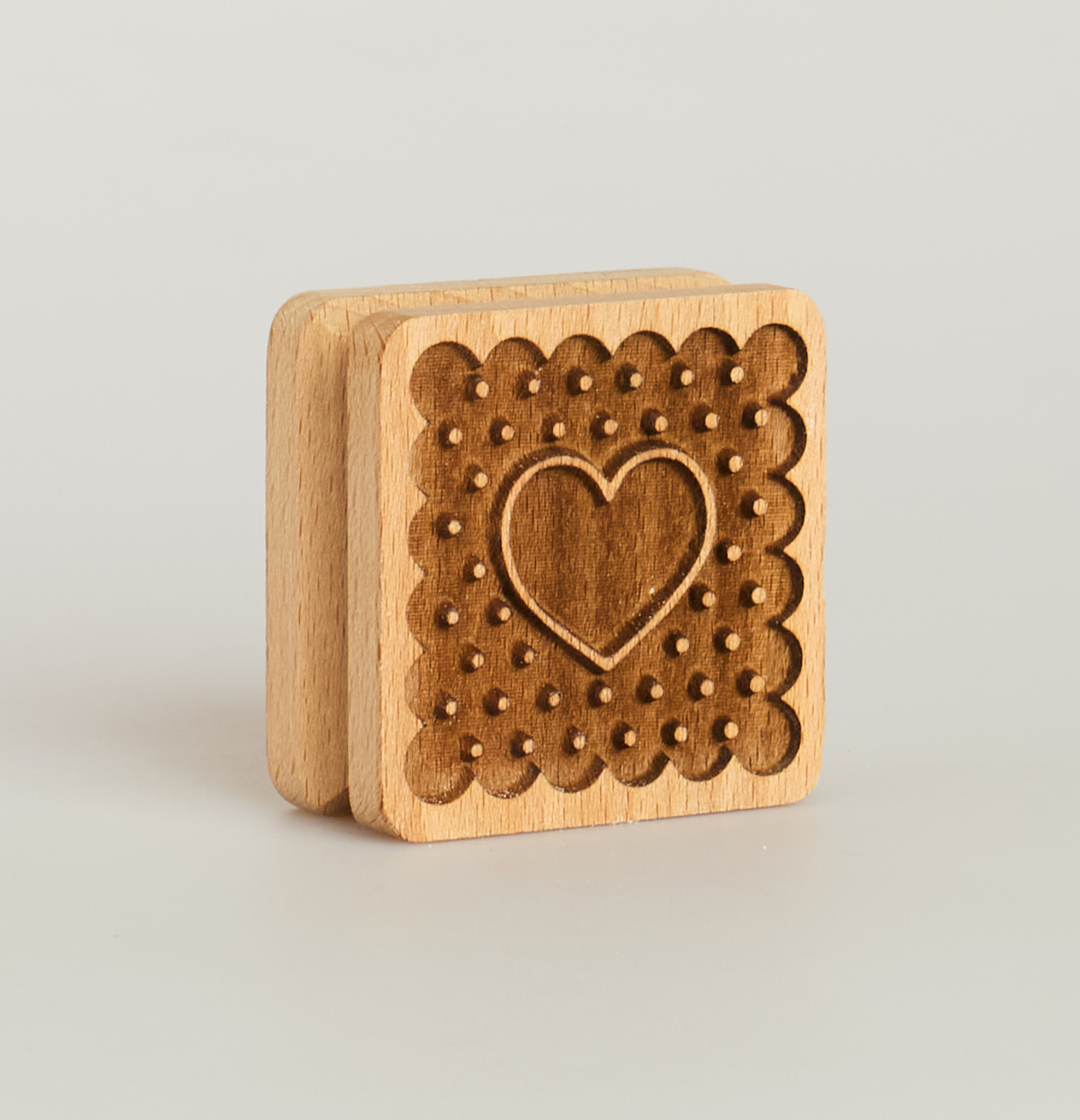 stampo in legno per biscotti