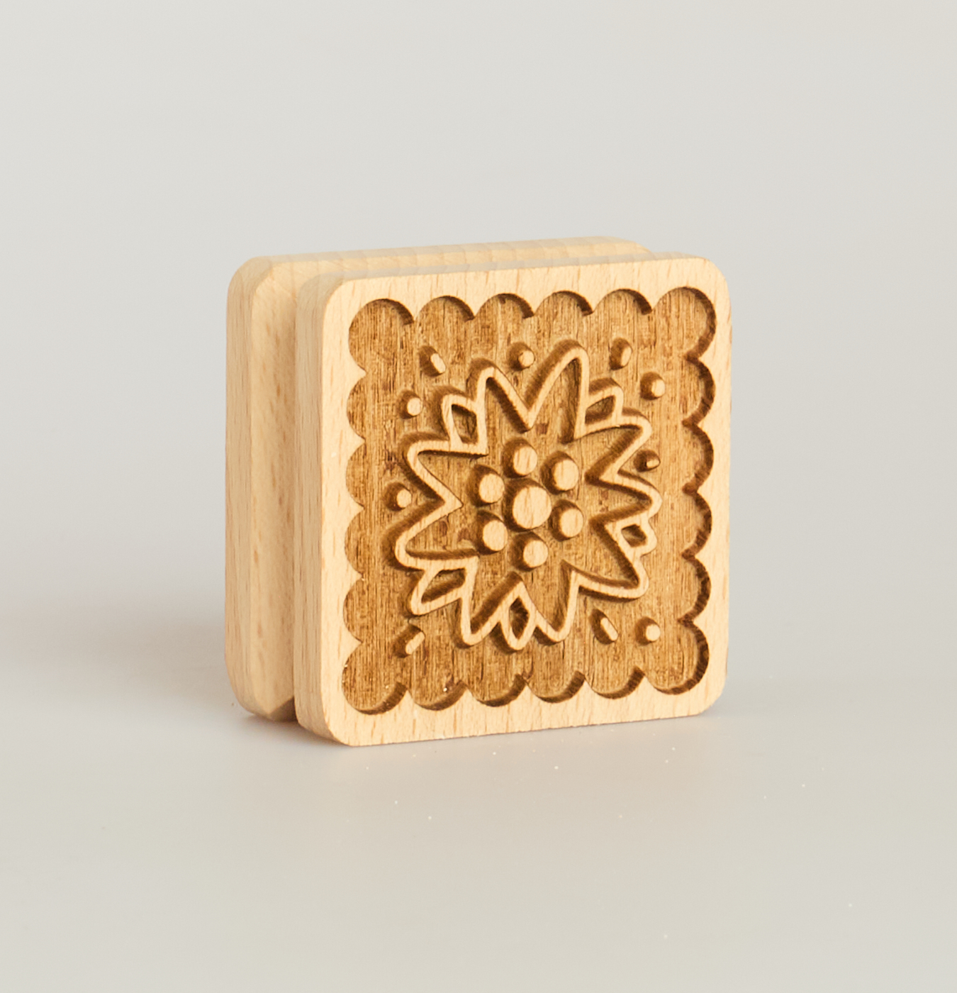 stampo in legno per biscotti