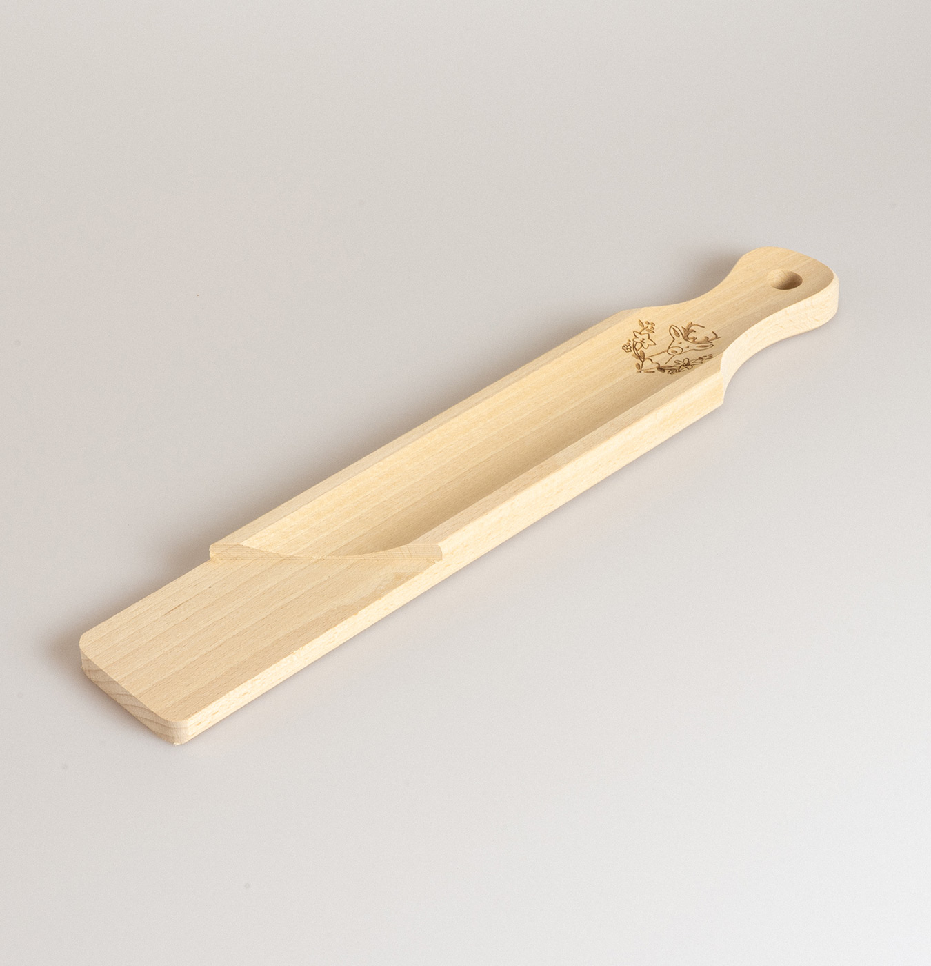 Tagliere salame con disegno inciso