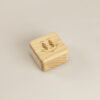 Scatola con coperchio magnetico in legno di frassino