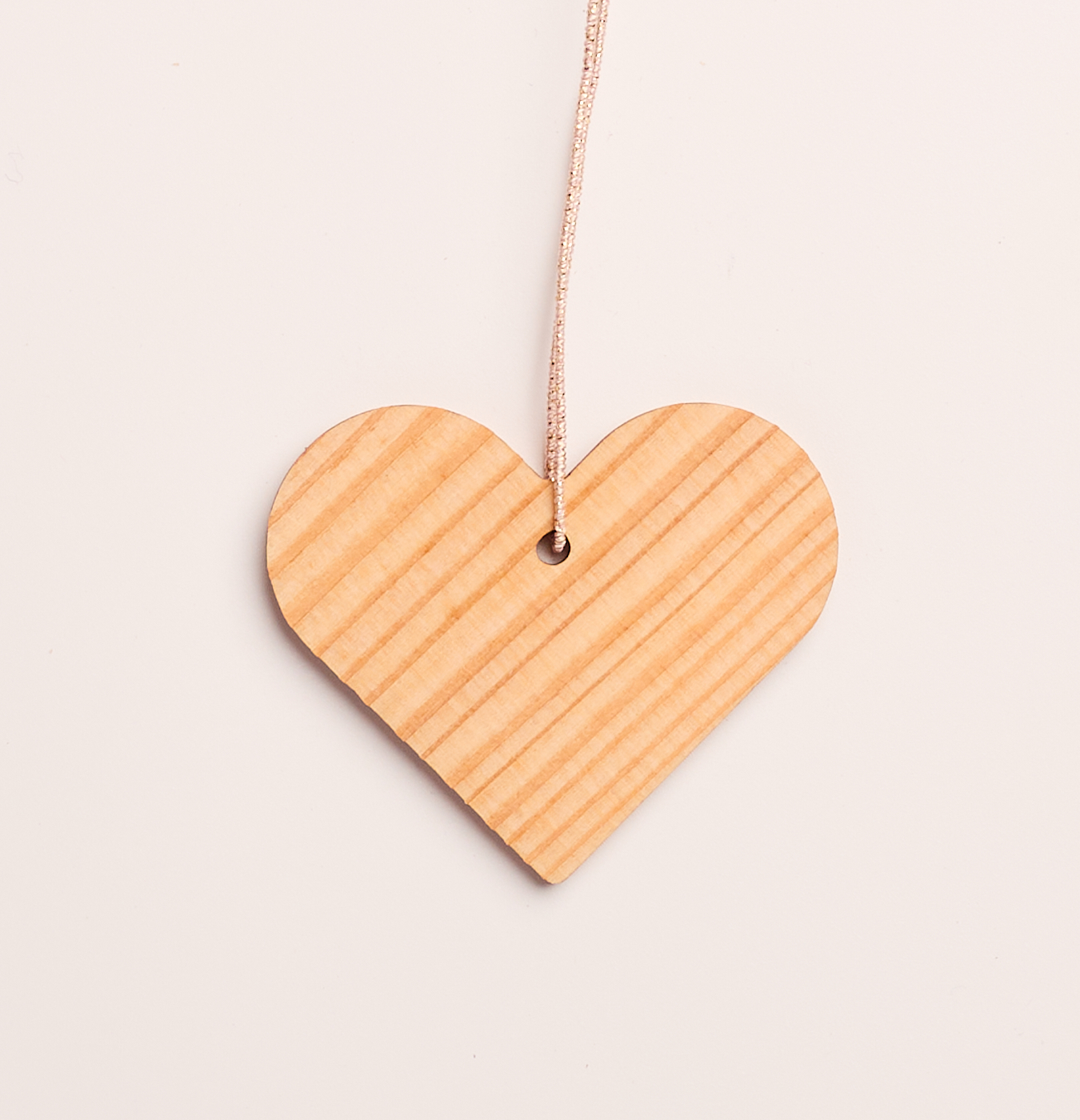 addobbo in legno per l'albero di Natale