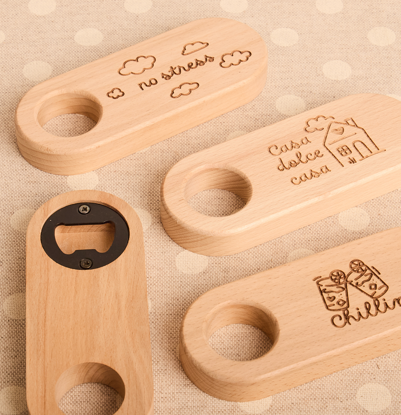 Cavatappi da appendere Handy con marcatura Slow Life