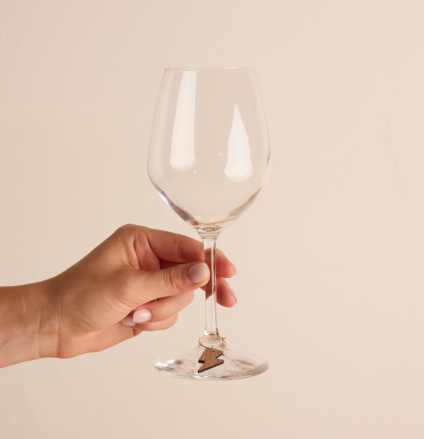 segnabicchieri cincin pop noce