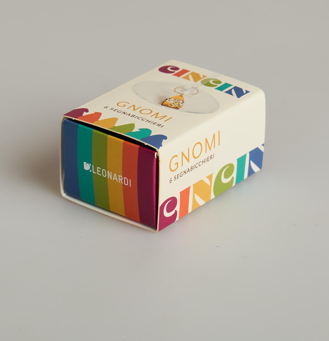 segnabicchieri cincin gnomi