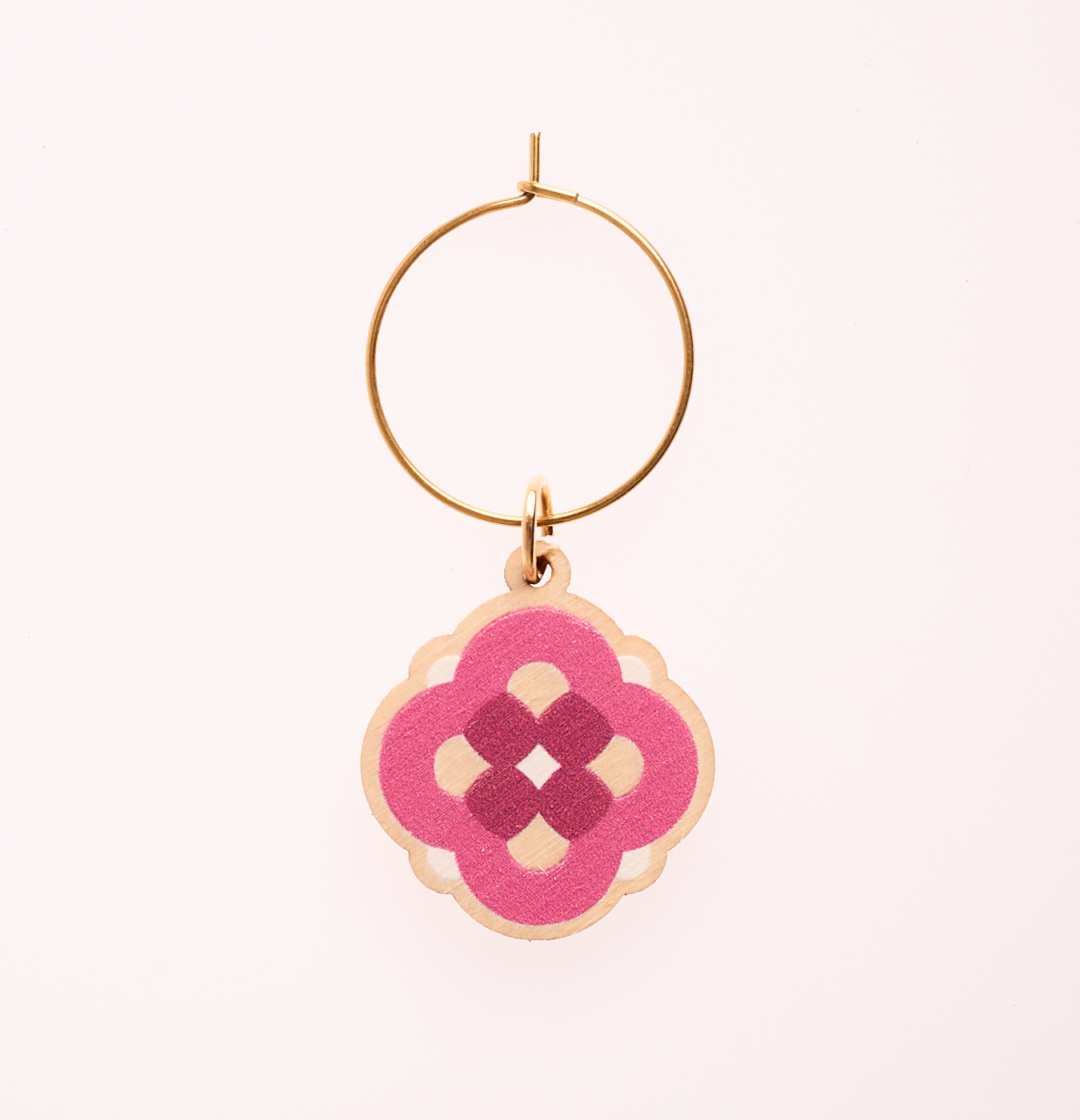 segnabicchieri cincin fiori