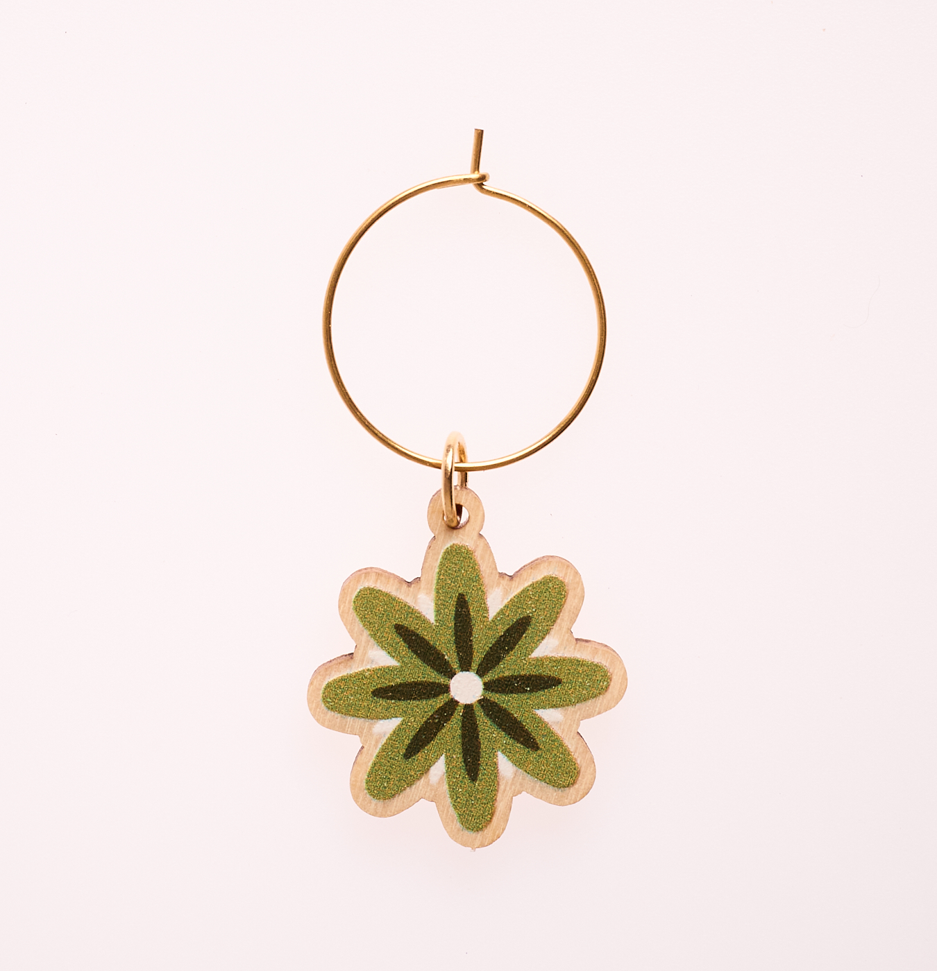 segnabicchieri cincin fiori