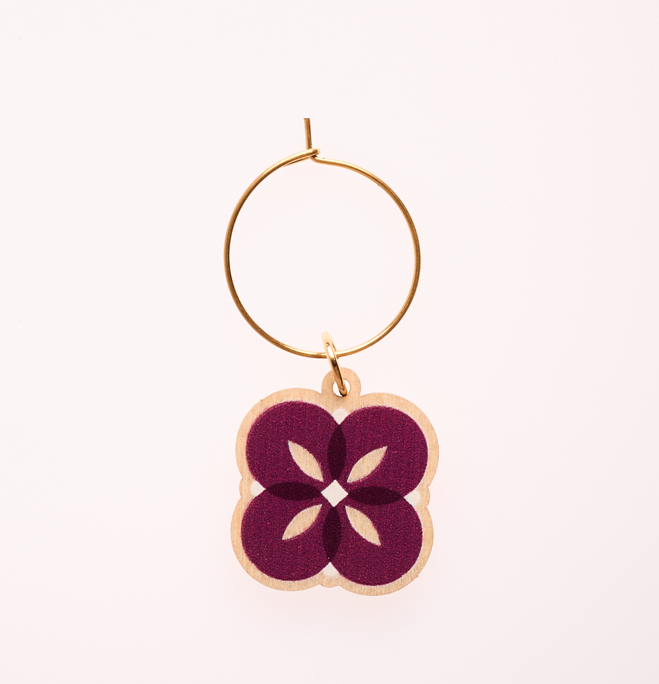 segnabicchieri cincin fiori