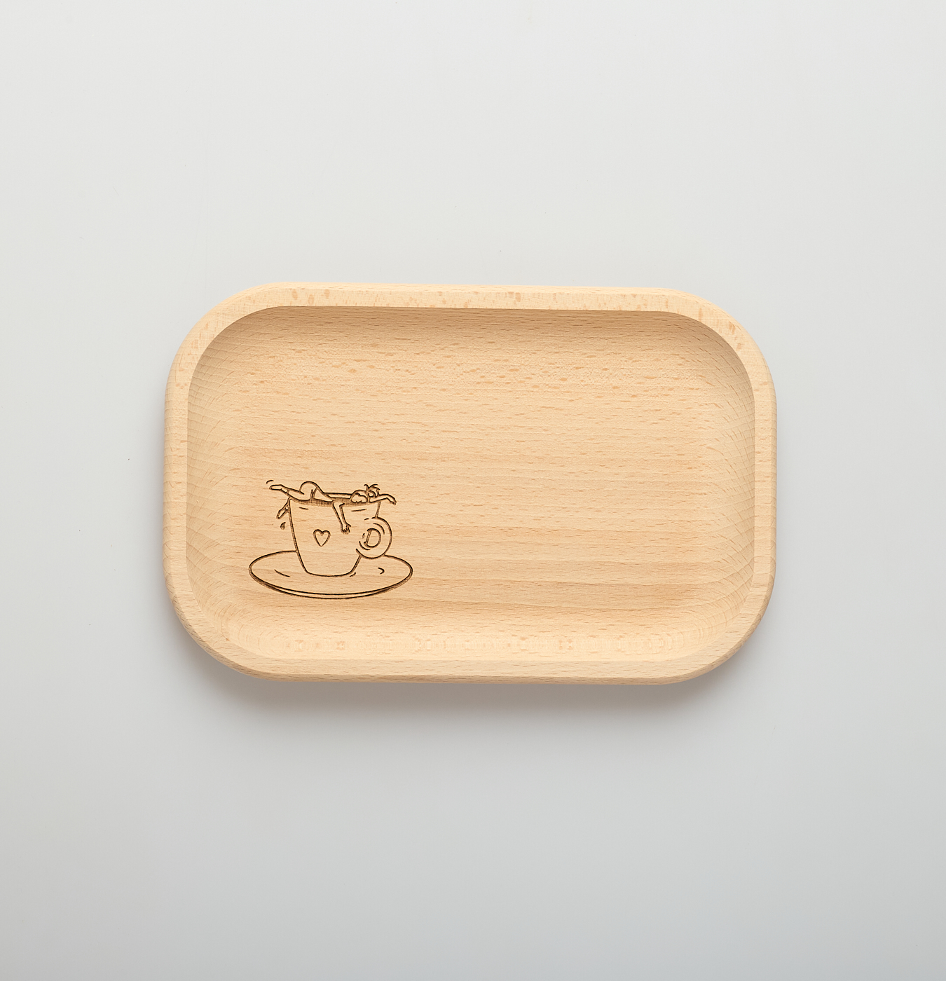 vassoio in legno di faggio mood blend